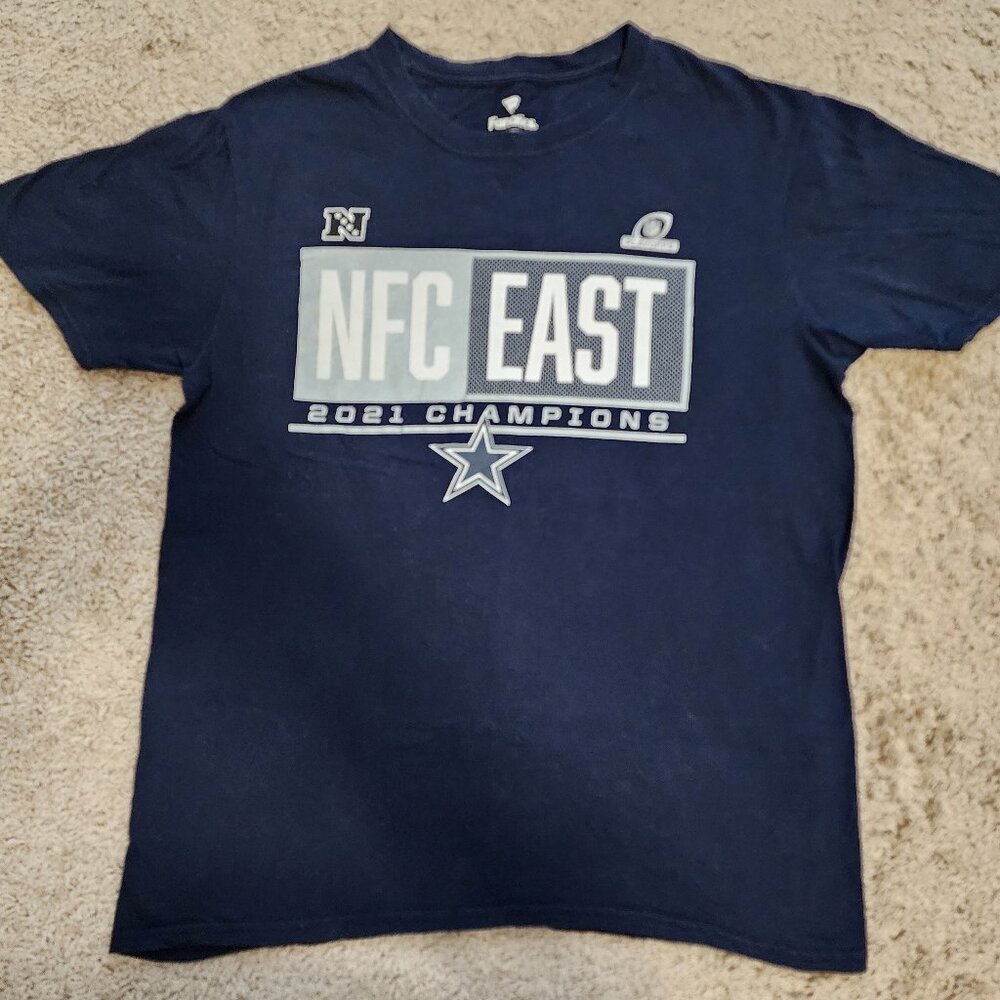 Dallas Cowboys - Official Division Champions 2021 t shirt - Fanatics - Medium
